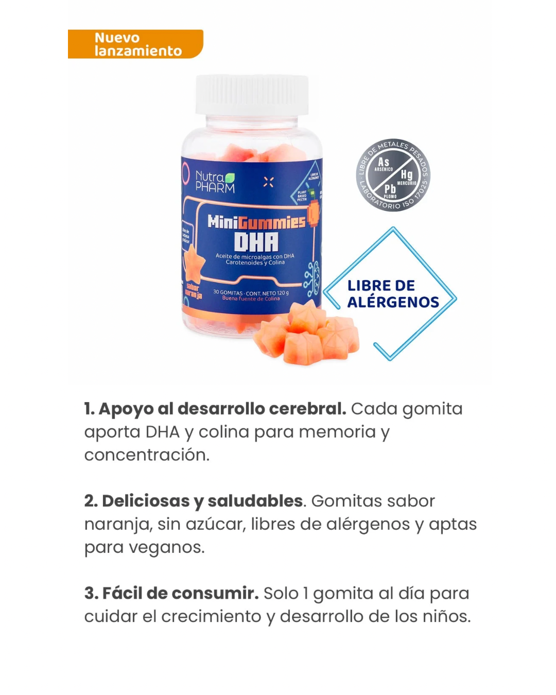 Mini Gummies DHA (Despacho gratis RM)