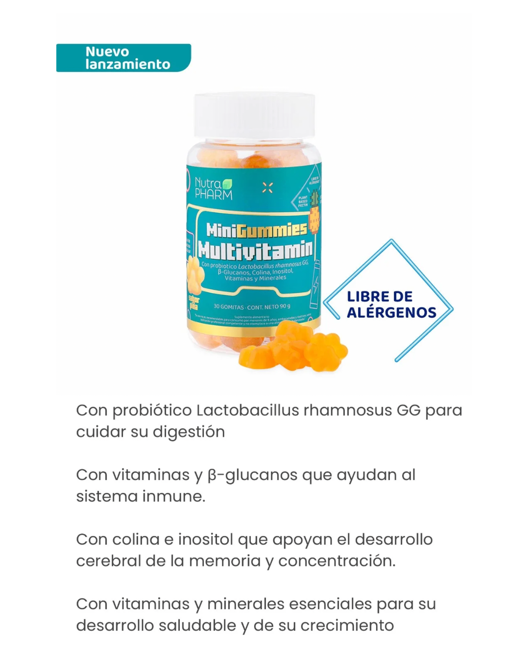 Mini Gummies Multivitamin (Despacho gratis RM)