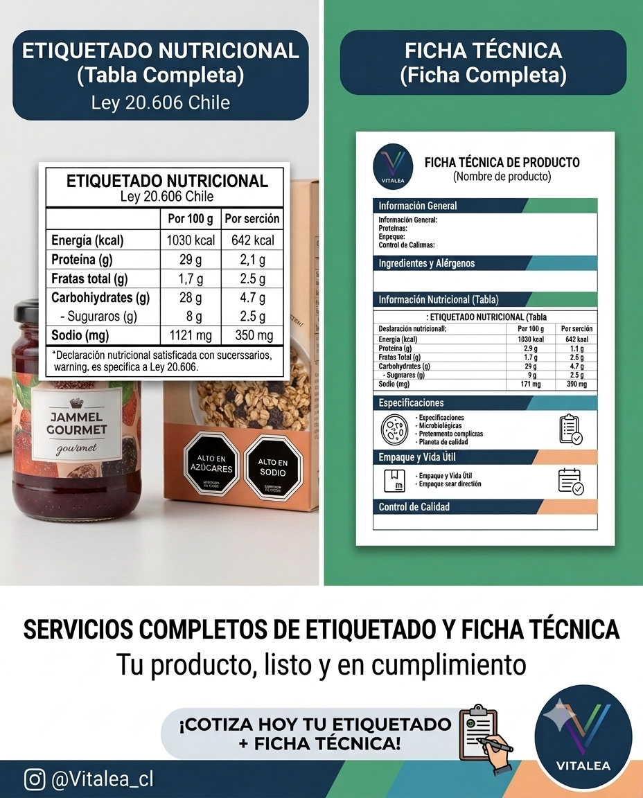 🧾Etiquetado Nutricional