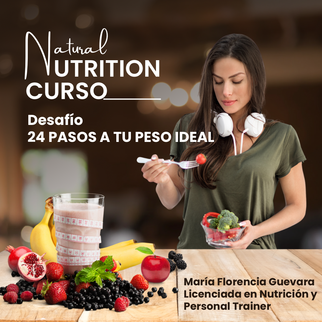 🍒 Curso online, DESAFÍO 24 PASOS A TU PESO IDEAL