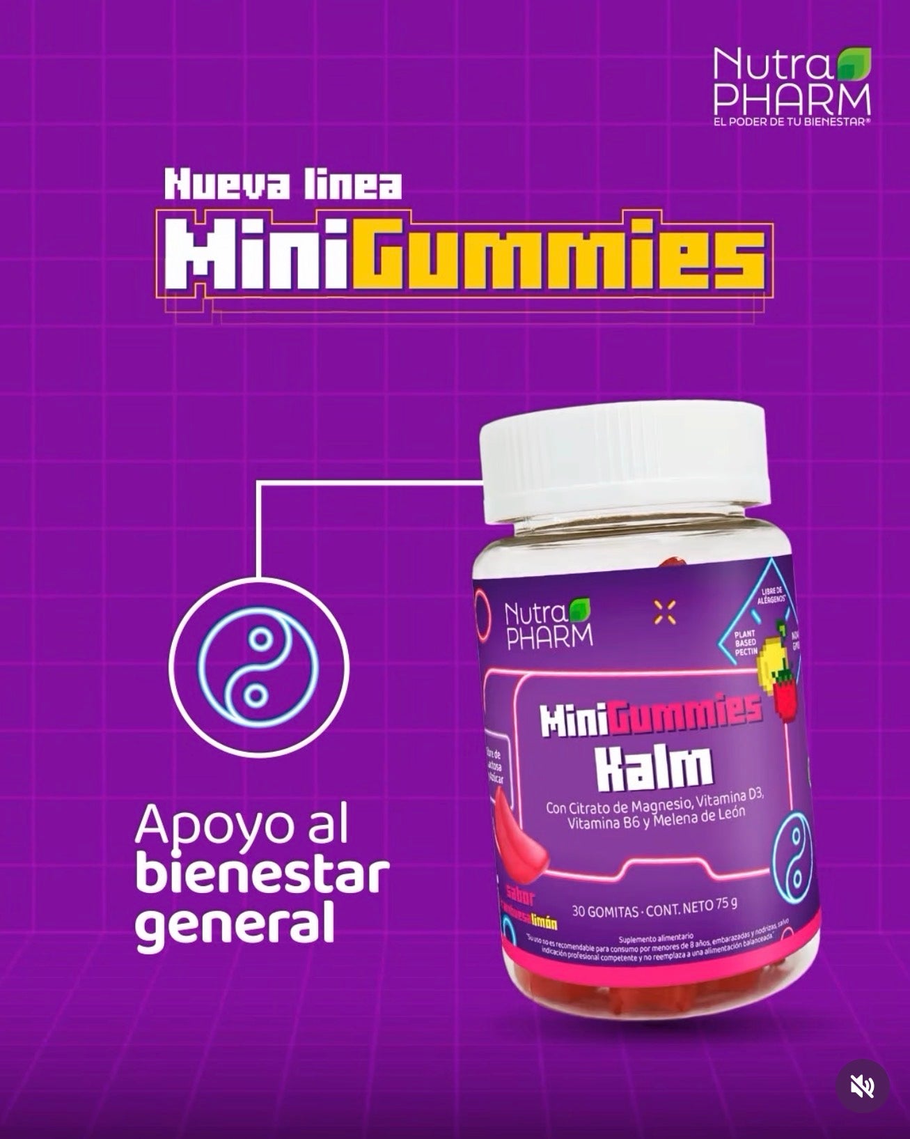 Mini Gummies Kalm (Despacho gratis RM)