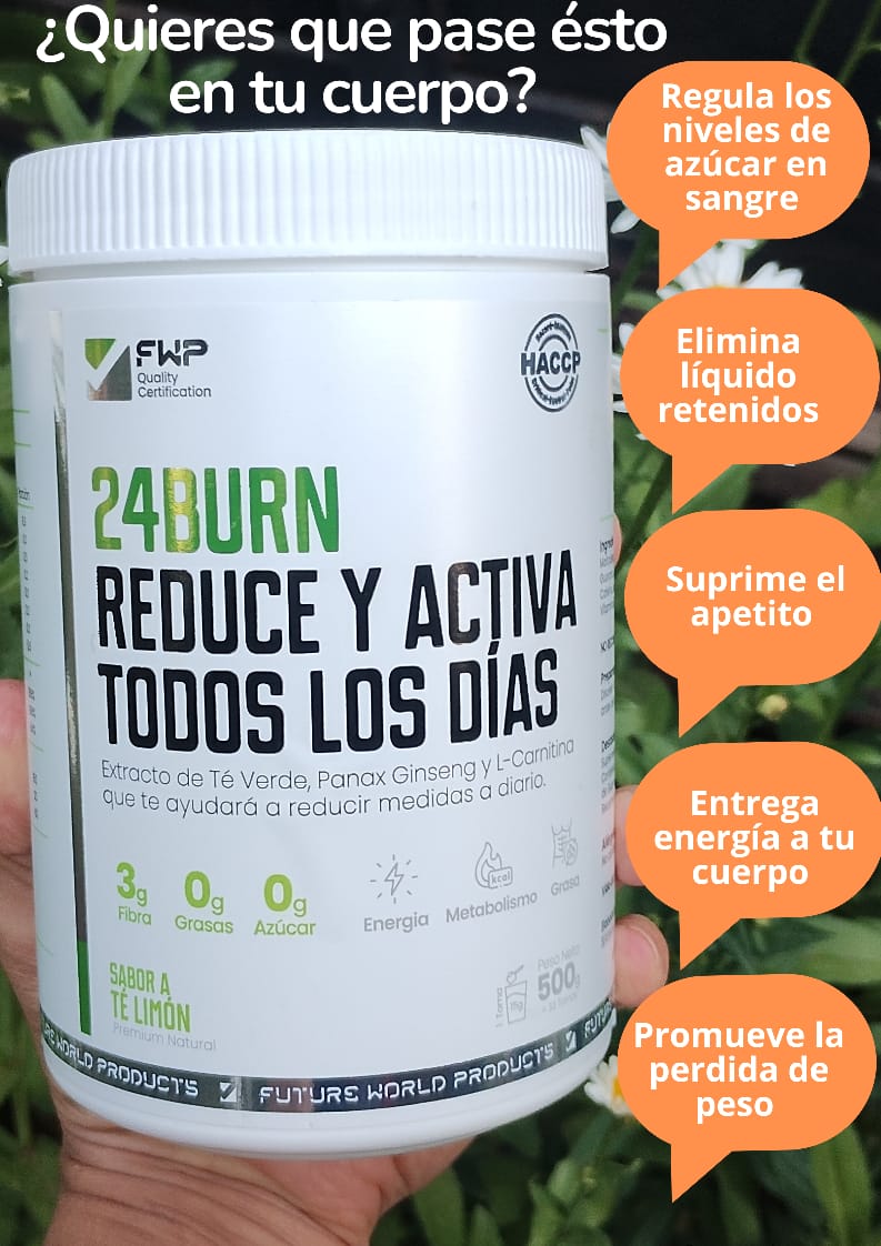 🌿24 BURN, Despacho GRATIS RM