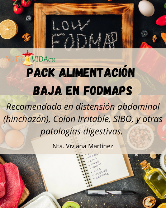 🥗Pack Alimentación Bajo en Fodmaps