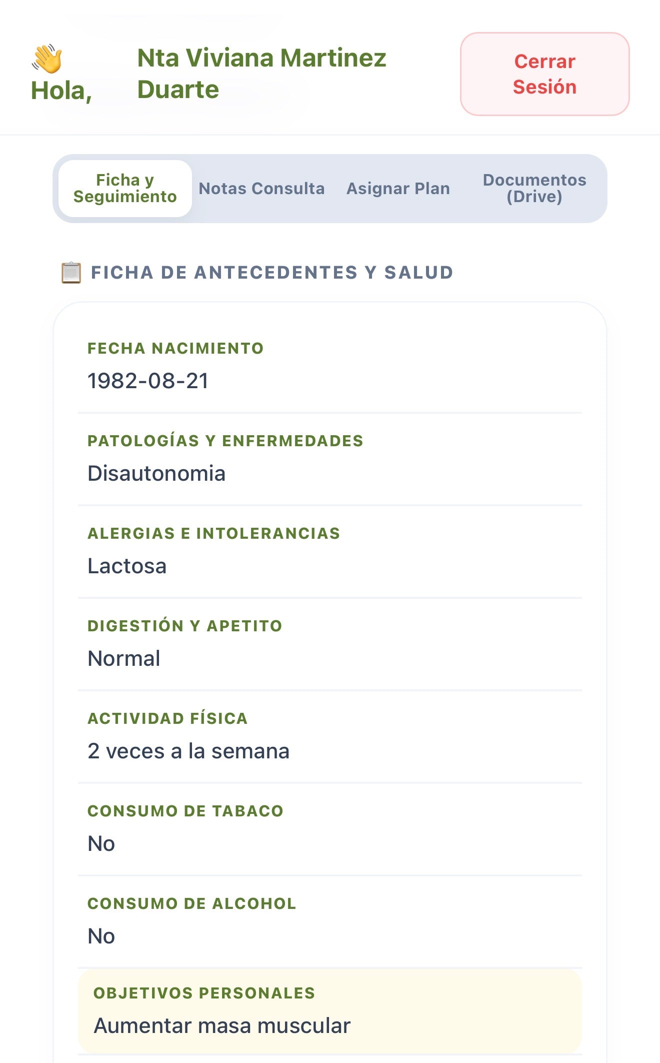 📱Nutrividacu Profesional, para Nutricionistas