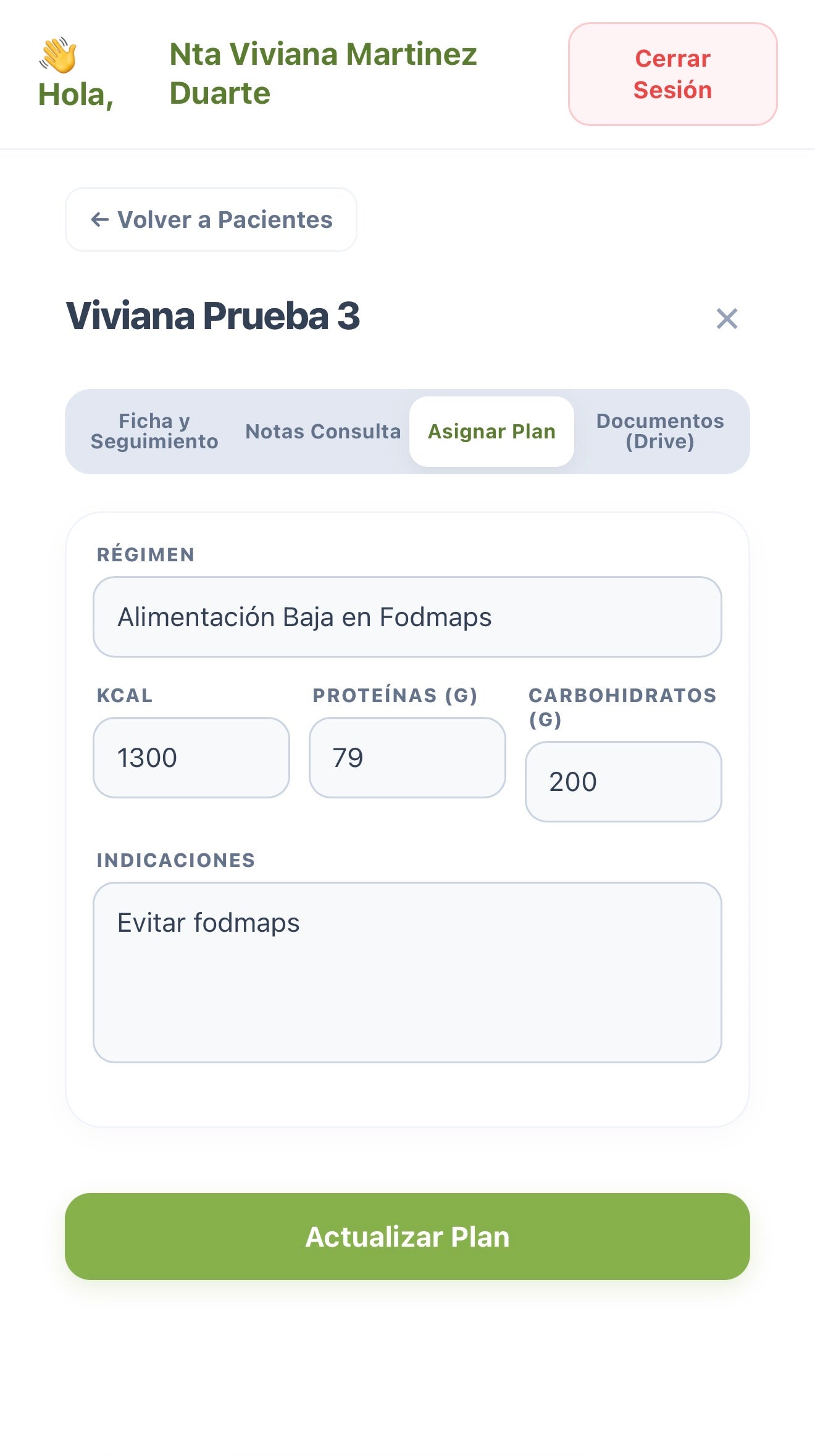📱Nutrividacu Profesional, para Nutricionistas