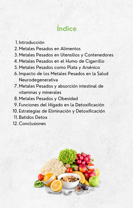 Guía Detox Metales Pesados