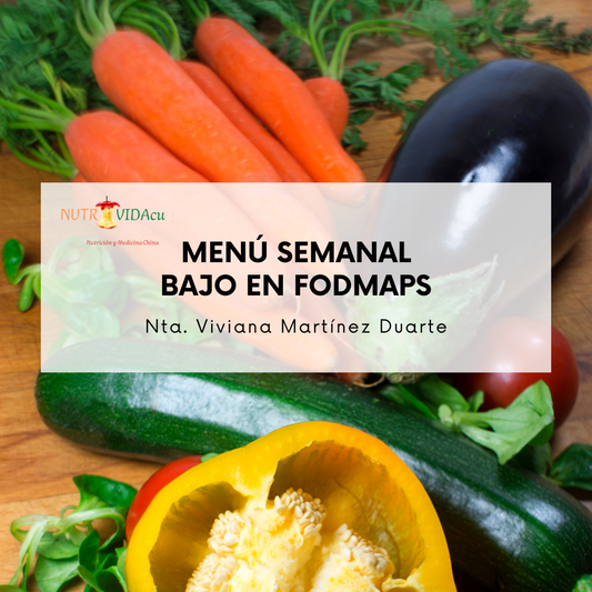 Menú Semanal Bajo en FODMAPs